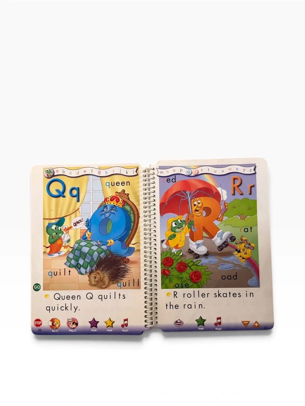 LeapPad Phonics Program Lesson 1: Alphabet Adventures Book & Cartridge Set